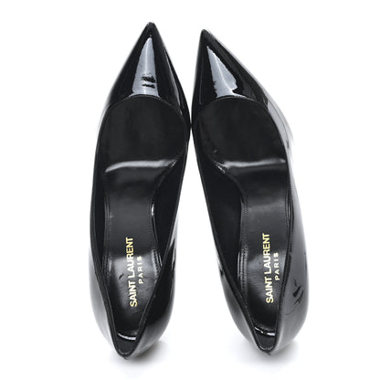 Saint Laurent Patent Opyum 85 Pumps 38 Black 2 of 10