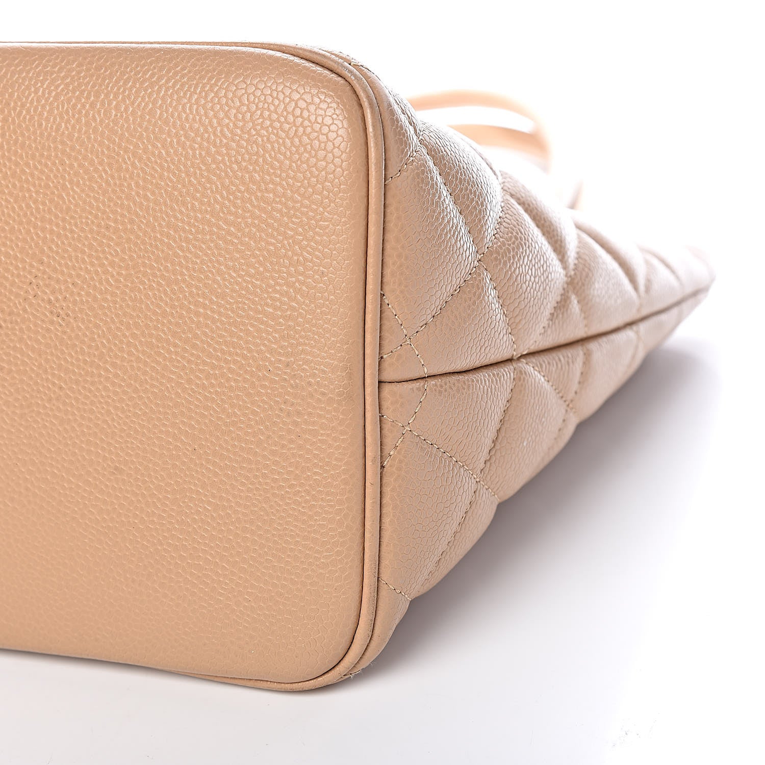 Chanel Caviar Quilted Medallion Tote Beige 19 of 19