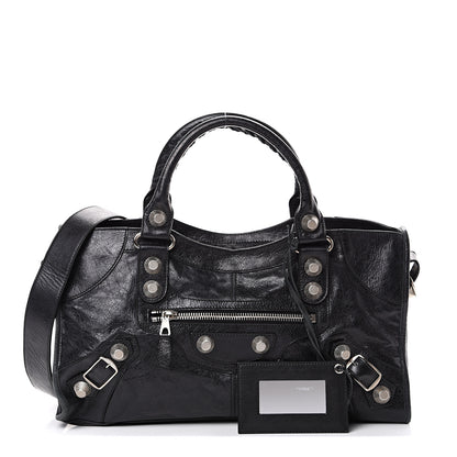 Balenciaga Agneau Giant 21 Silver Hardware Part Time Black 1 of 12