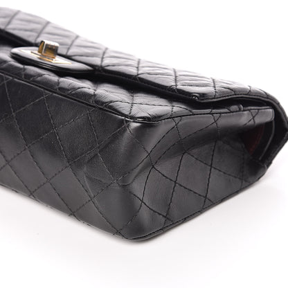 Chanel Aged Calfskin Quilted 2.55 Reissue 225 Flap Black 9 of 10