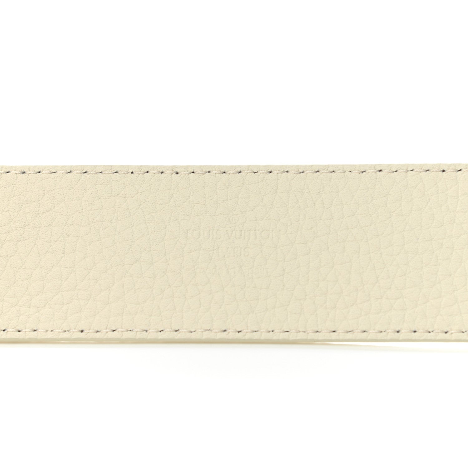 Louis Vuitton Taurillon Illusion 40mm LV Initiales Belt 90 36 White 5 of 7