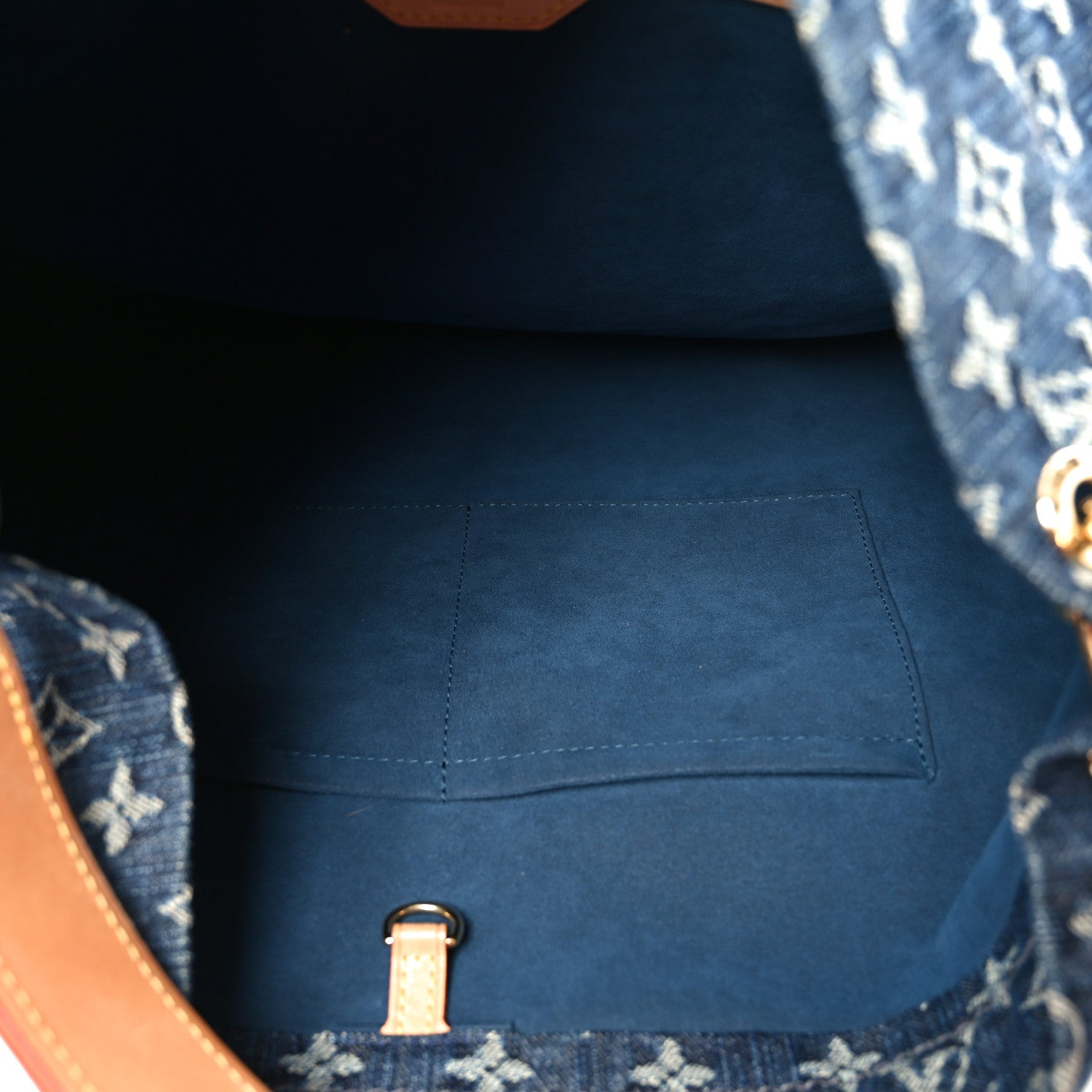 Louis Vuitton Denim Daily GM Gris Blue 5 of 9