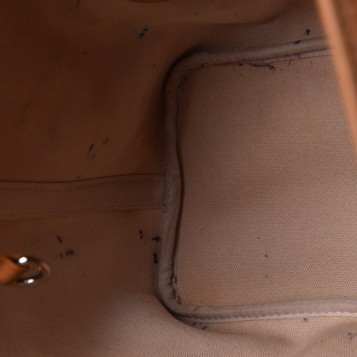 Visetos Crocodile Embossed Medium Liz Shopper Tote Cognac