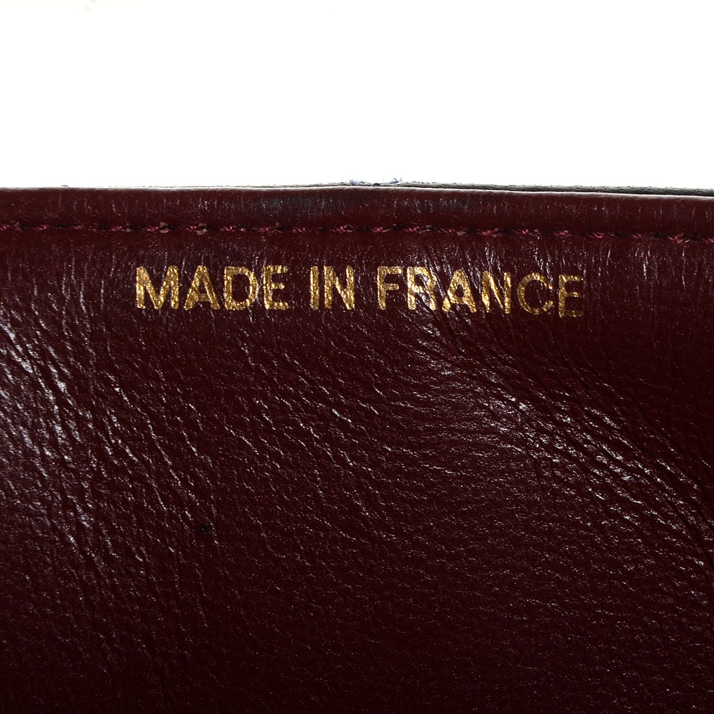 Lambskin Flap Bag in Navy