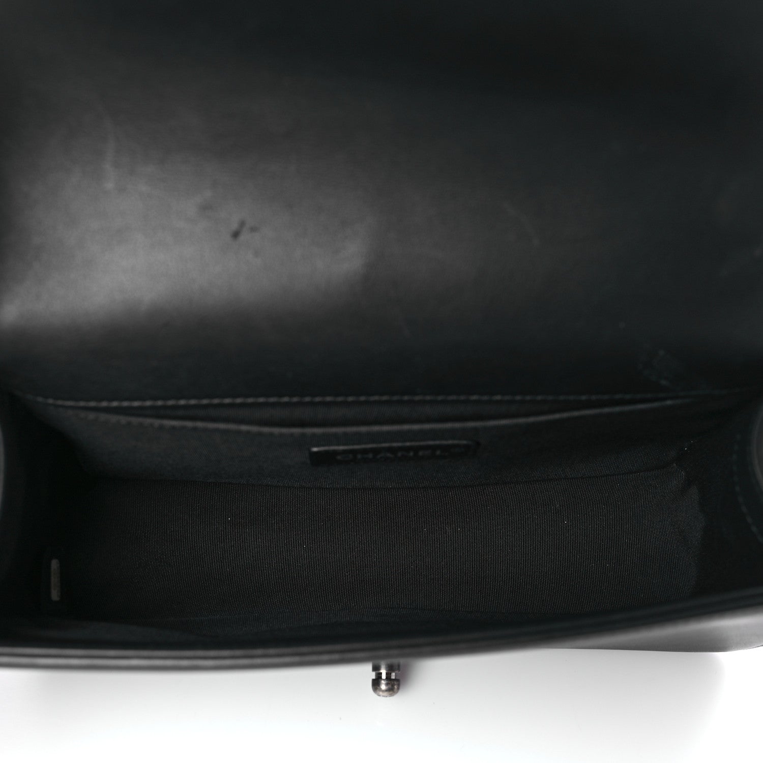 Chanel Calfskin Quilted Medium Boy Flap Black 5 of 10