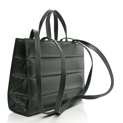 Telfar Nylon Medium Puff Shopping Bag Green 3 of 10