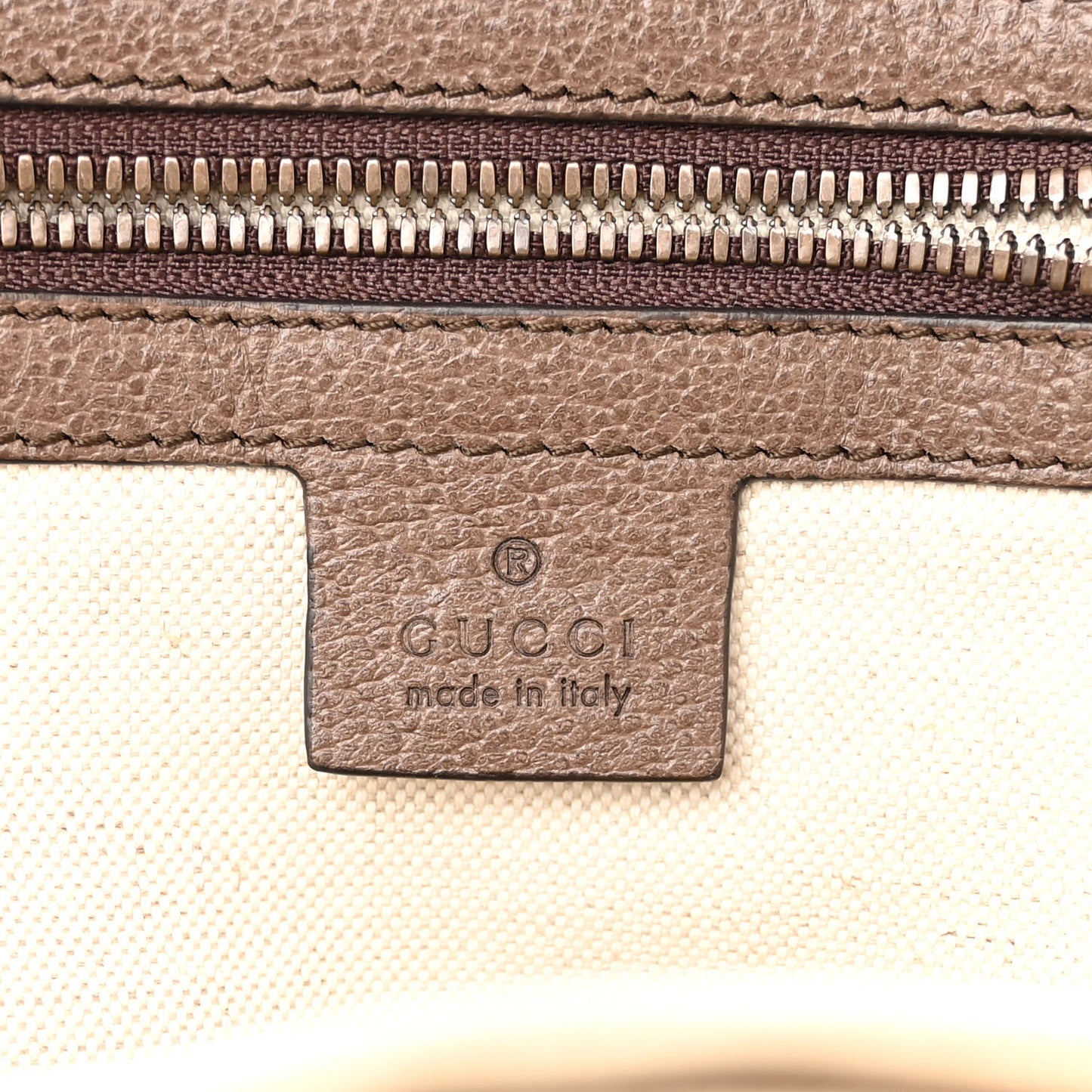 GG Supreme Monogram Calfskin Web Small Ophidia Day Backpack Beige Ebony New Acero