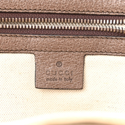 Gucci GG Supreme Monogram Calfskin Web Small Ophidia Day Backpack Beige Ebony New Acero 6 of 10