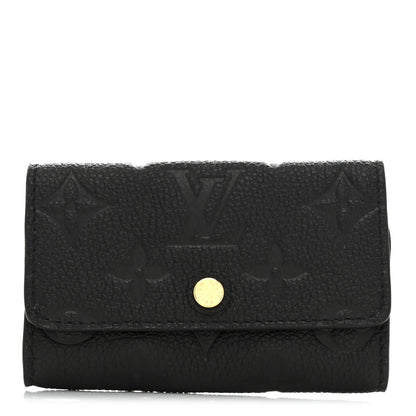 Louis Vuitton Empreinte Multicles 6 Key Holder Black 1 of 8