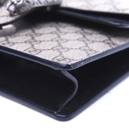 Gucci GG Supreme Monogram Mini Dionysus Shoulder Bag Black 7 of 18