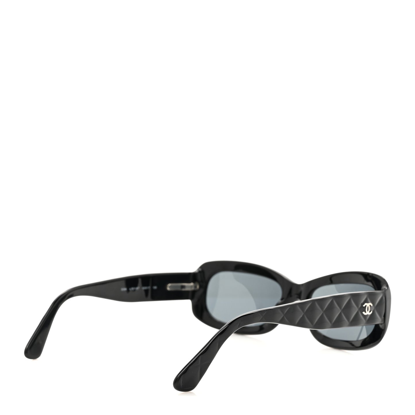 Acetate Quilted Sunglasses 5094 Black