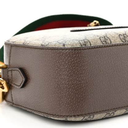 Gucci GG Supreme Monogram Web Neo Vintage Shoulder Bag Beige New Acero Crop 9 of 11