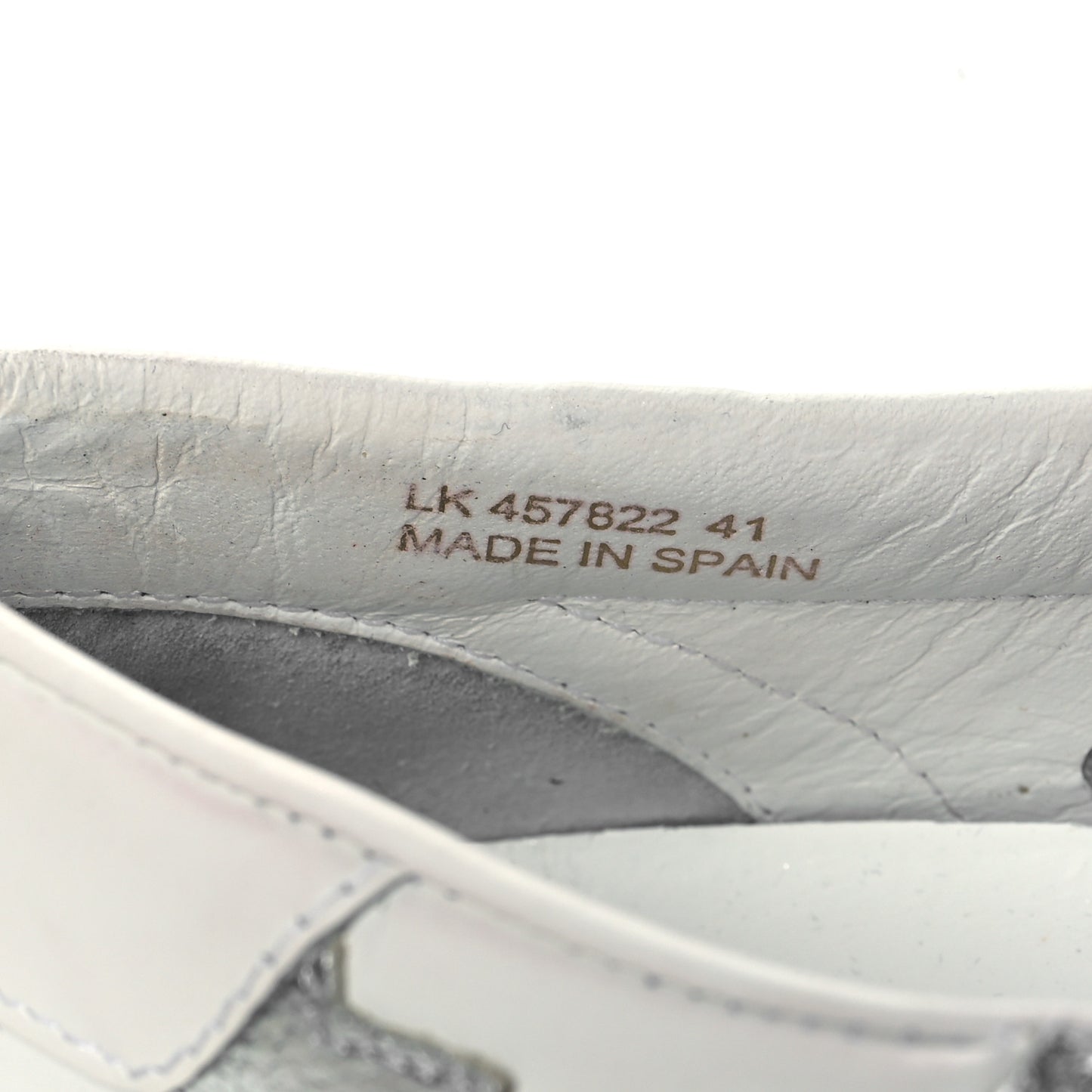 Nappa Star Court Sneakers 41 Off White