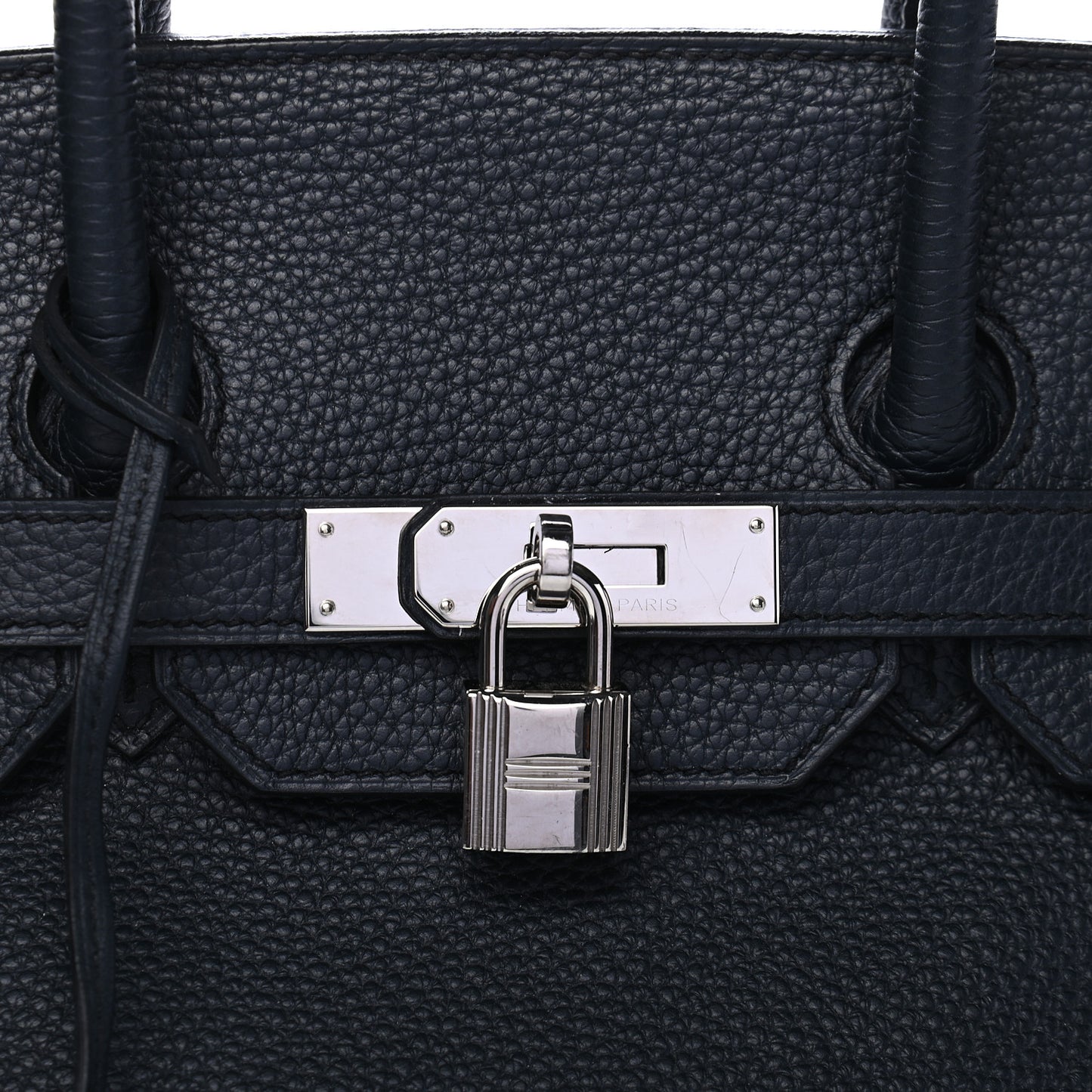 Togo Birkin 35 Bleu Obscur