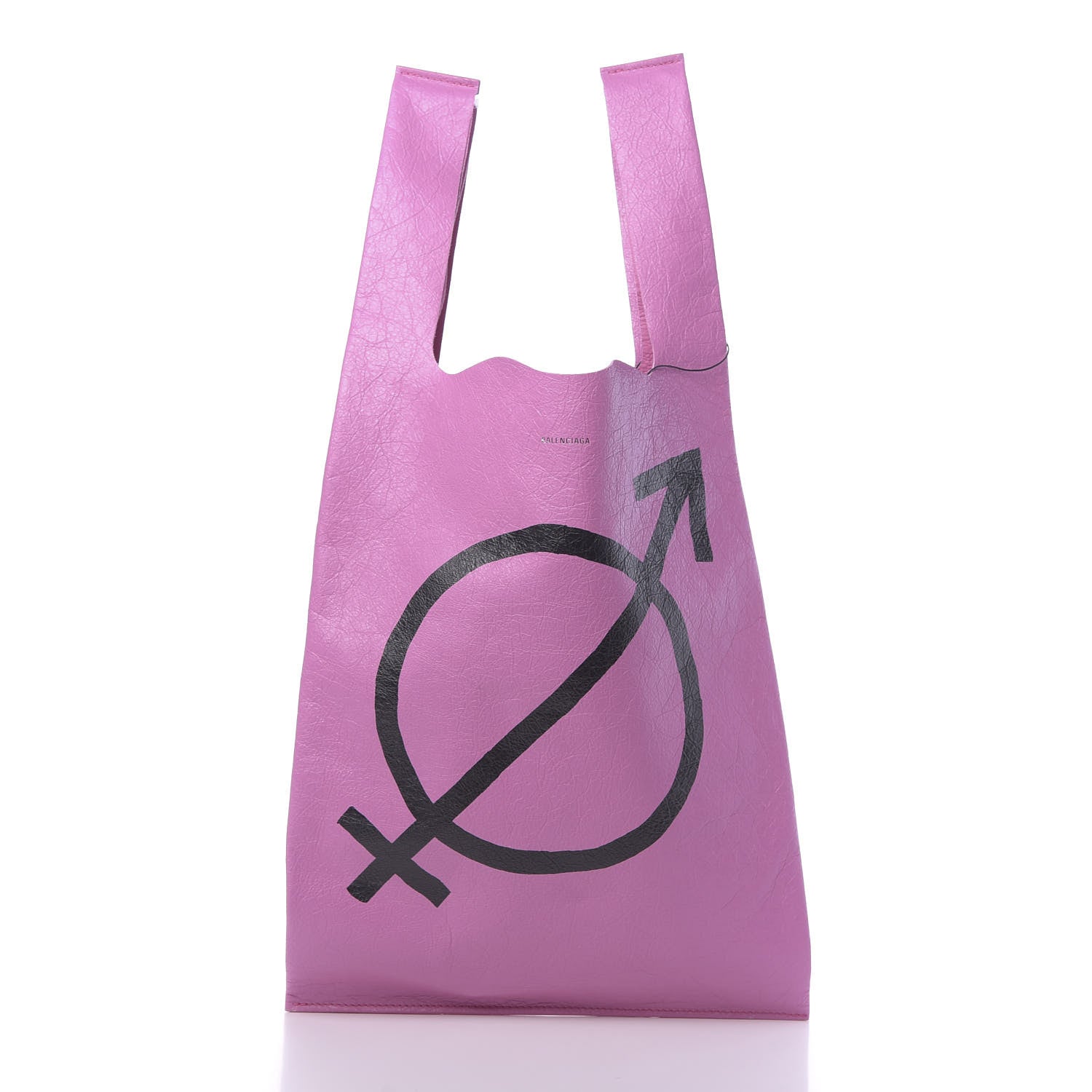 Balenciaga Agneau Arena All Gender M Supermarket Shopper Rose Bonbon 3 of 12