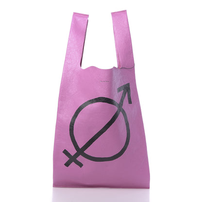 Balenciaga Agneau Arena All Gender M Supermarket Shopper Rose Bonbon 3 of 12