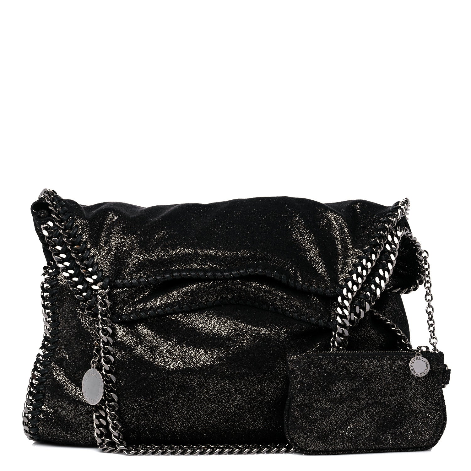 Stella McCartney Shaggy Deer Falabella Tote Black 1 of 12