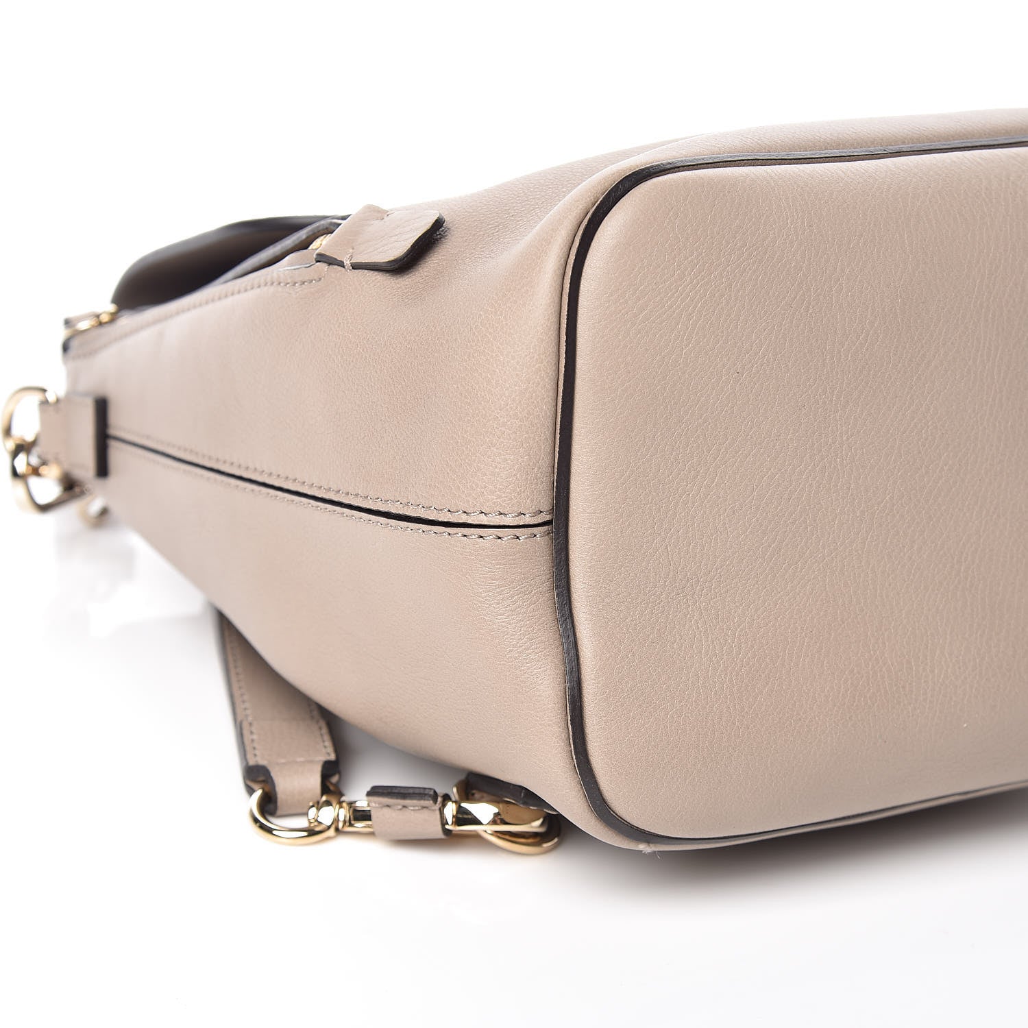 Chloe Suede Calfskin Small Faye Backpack Motty Grey 5 of 9