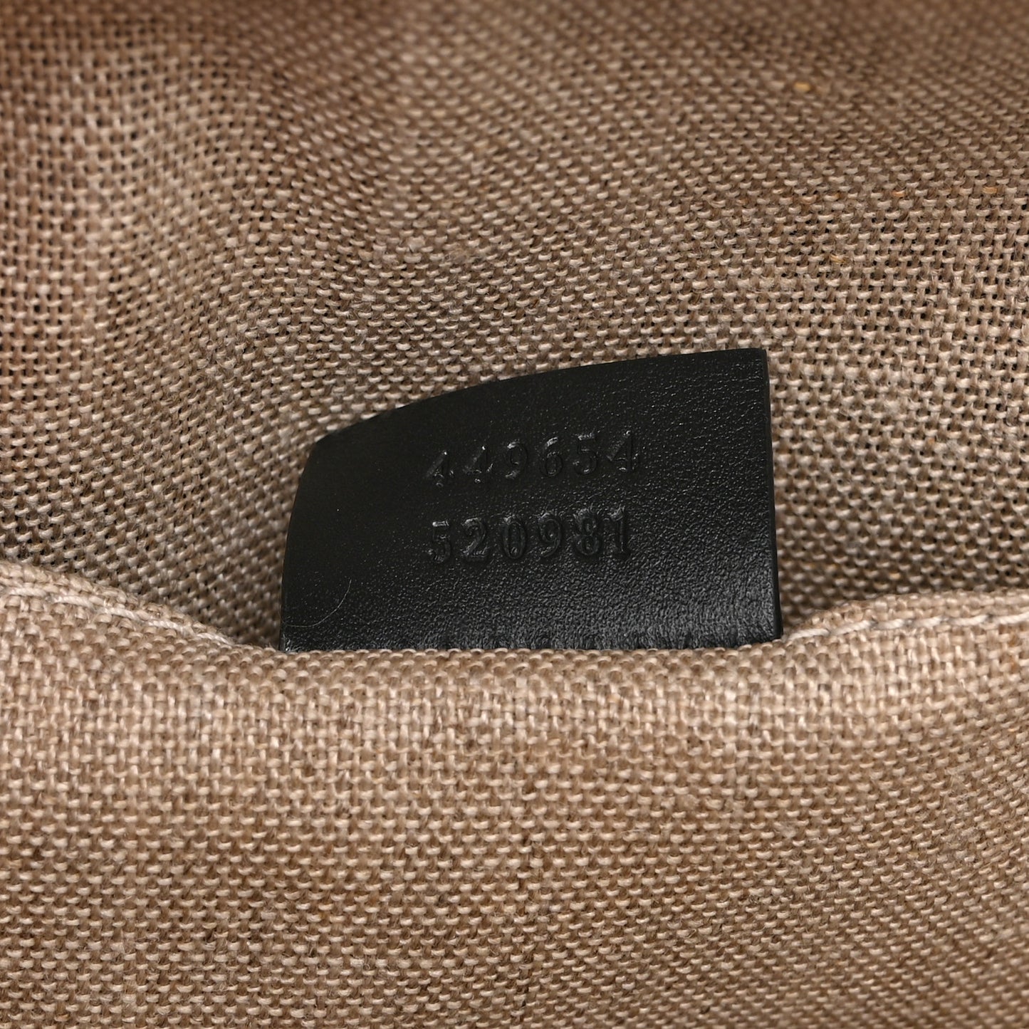 Microguccissima Mini Dome Bag Black