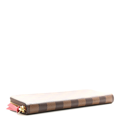 Louis Vuitton Damier Ebene Clemence Wallet Cherry 4 of 7