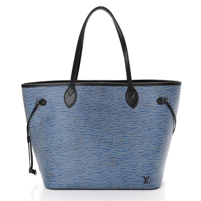 Louis Vuitton Epi Neverfull MM Denim Light 4 of 13