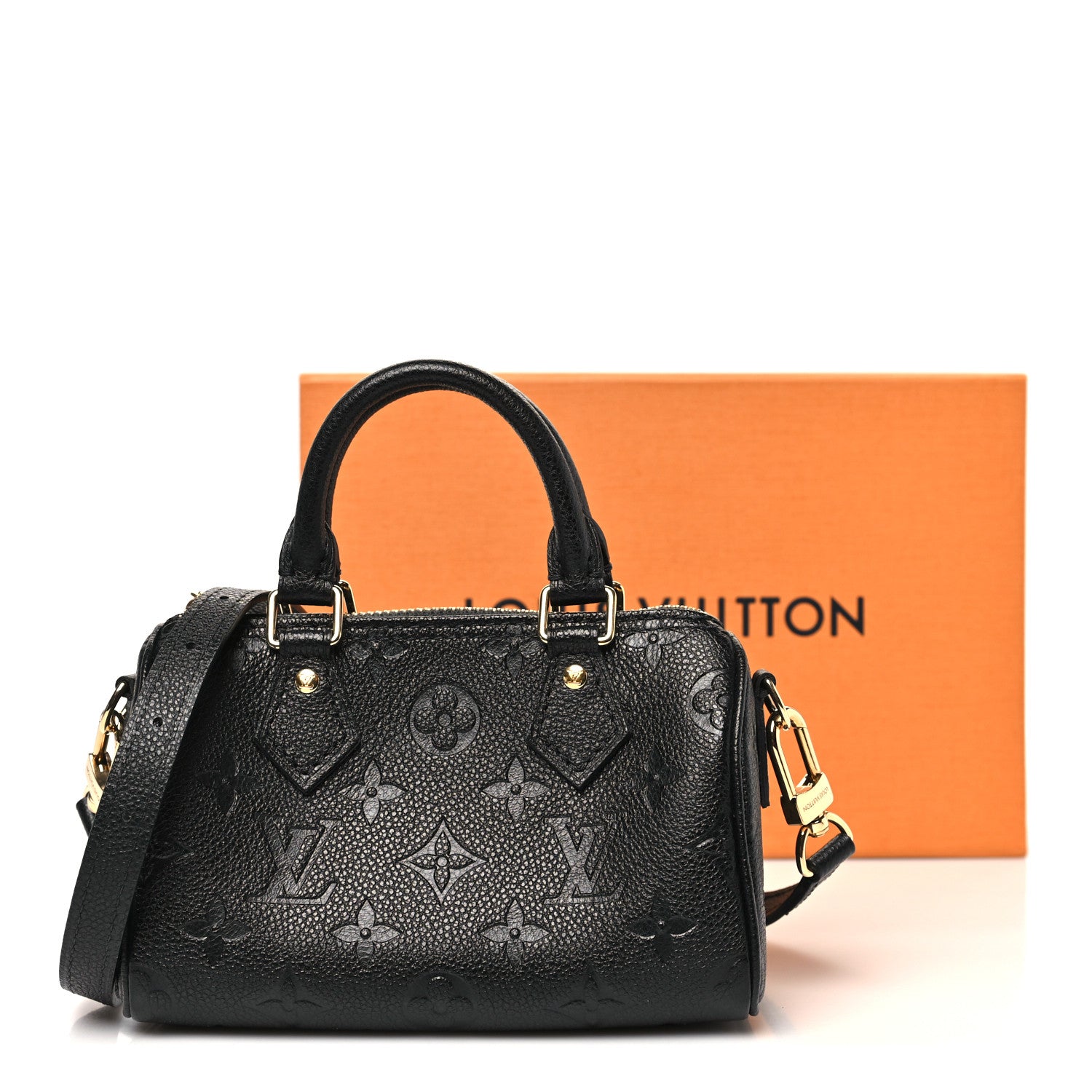 Louis Vuitton Empreinte Monogram Nano Speedy Black 10 of 10