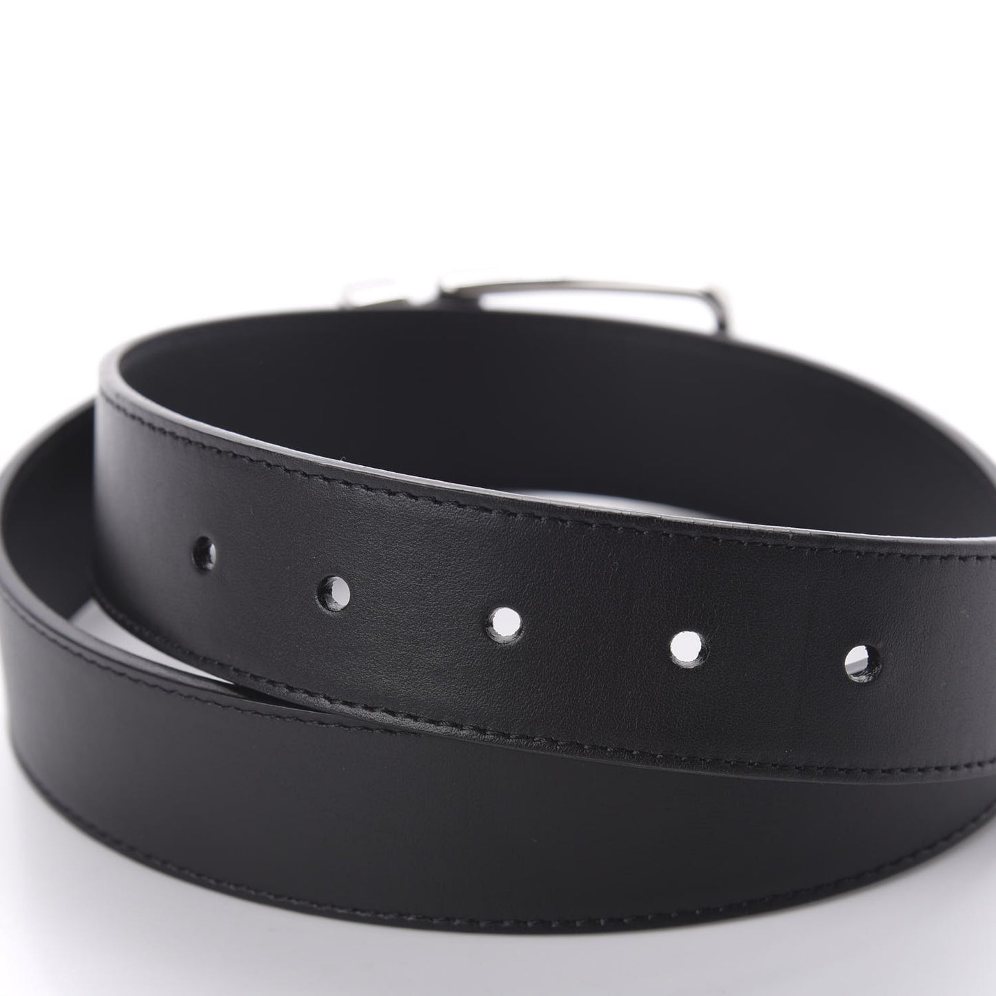 Calfskin 35mm Pont Neuf Belt 75 30 Black