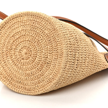 Celine Raffia Calfskin Nano Big Bag Bucket Tan 8 of 8