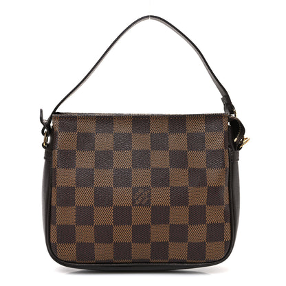Louis Vuitton Damier Ebene Trousse Make Up Bag Pochette 1 of 10