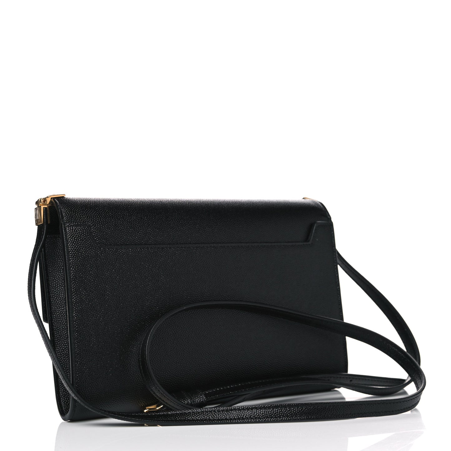 Grain De Poudre Mini Uptown Crossbody Bag Black