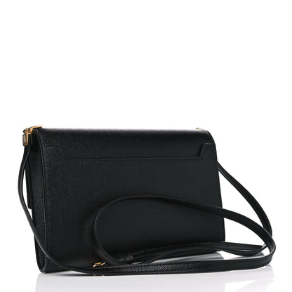Saint Laurent Grain De Poudre Mini Uptown Crossbody Bag Black 2 of 4