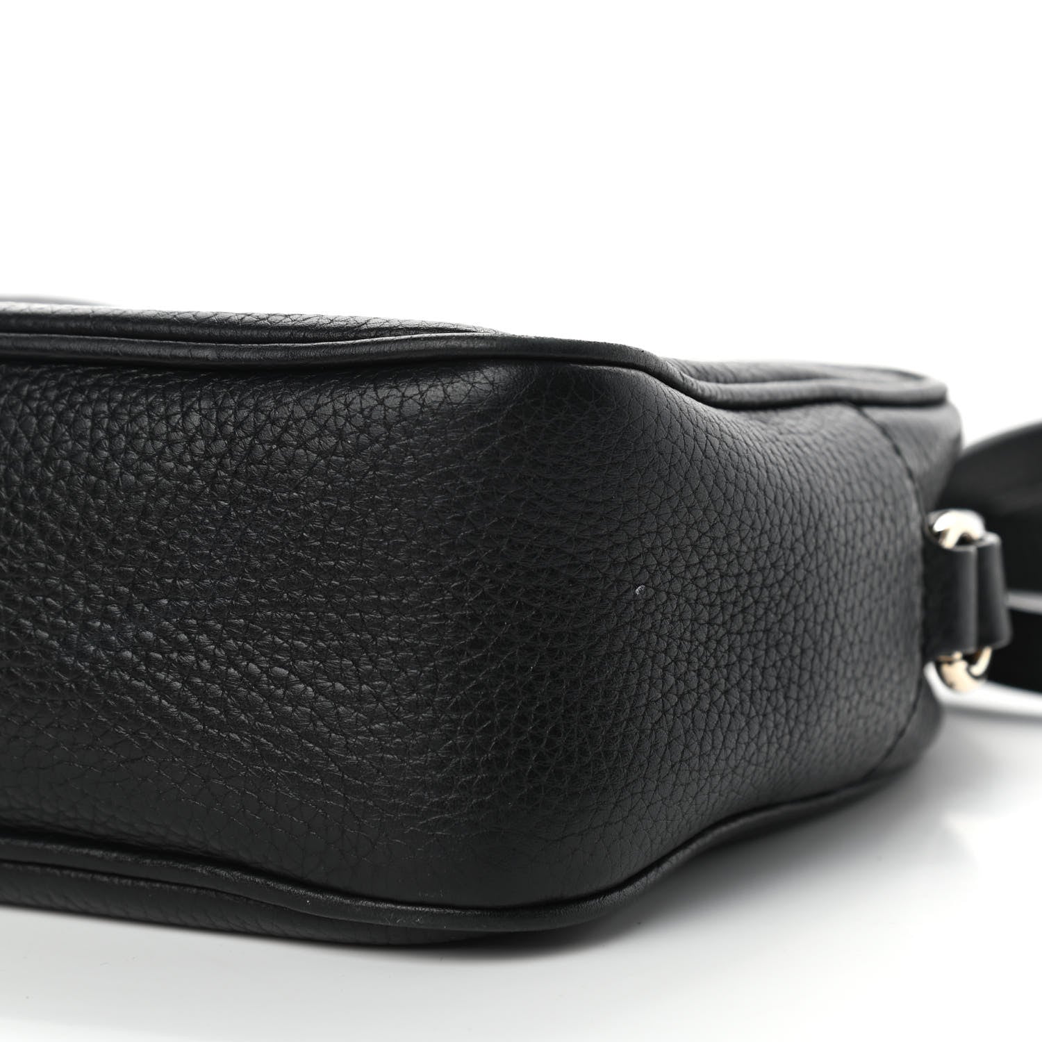 Gucci Pebbled Calfskin Small Soho Disco Bag Black 9 of 10