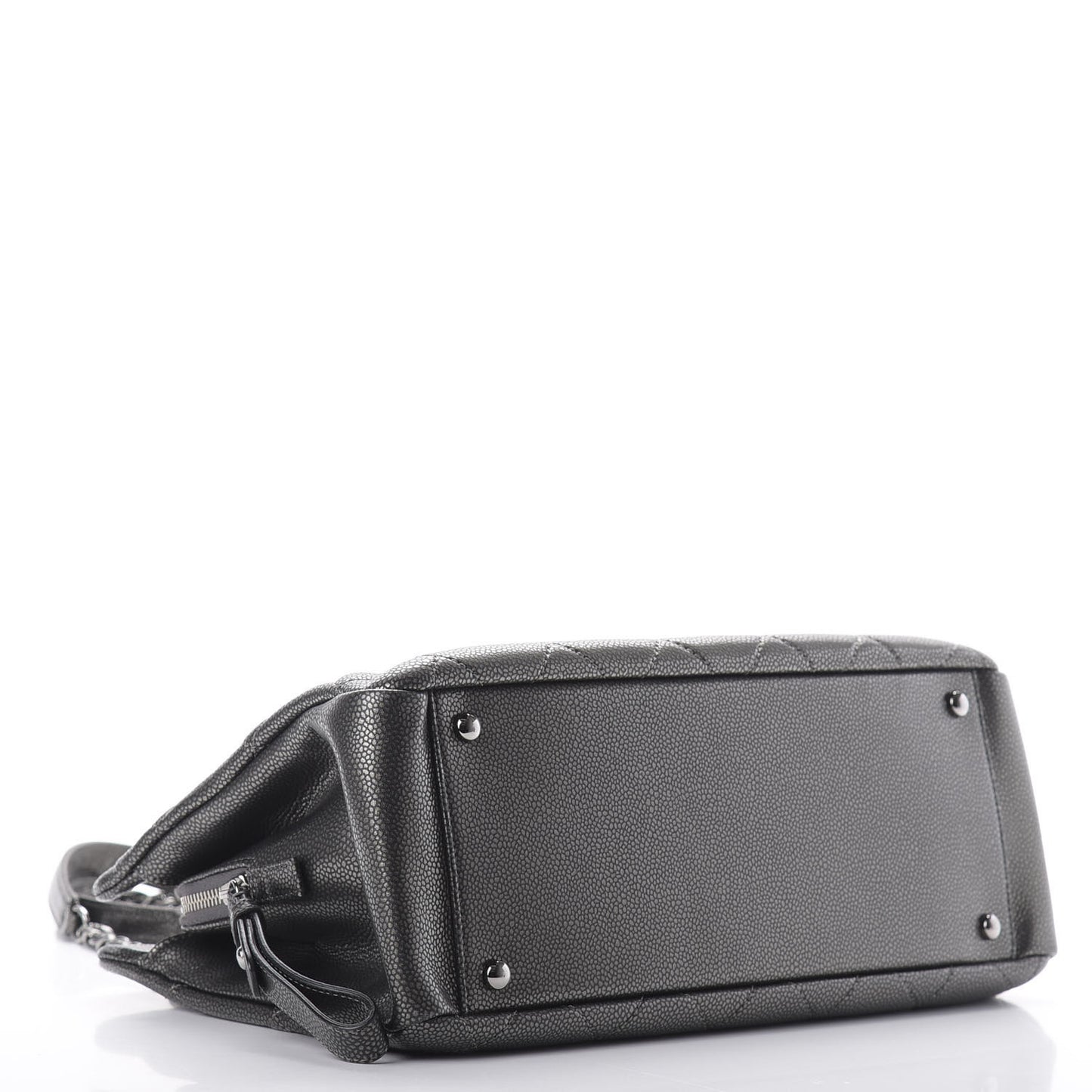 Pebbled Lambskin Rocco Brown w Antique Brass Hardware