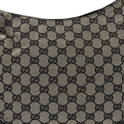 Gucci Monogram Classic Ring Hobo Black 8 of 10