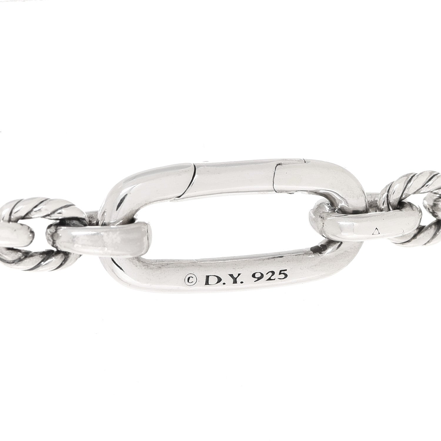 David Yurman Sterling Silver 7mm Madison Chain Necklace 4 of 4