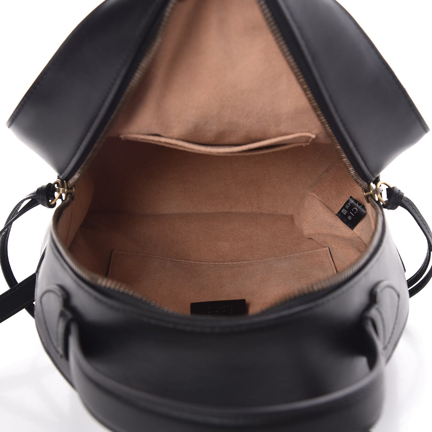 Calfskin Matelasse GG Marmont Backpack Black