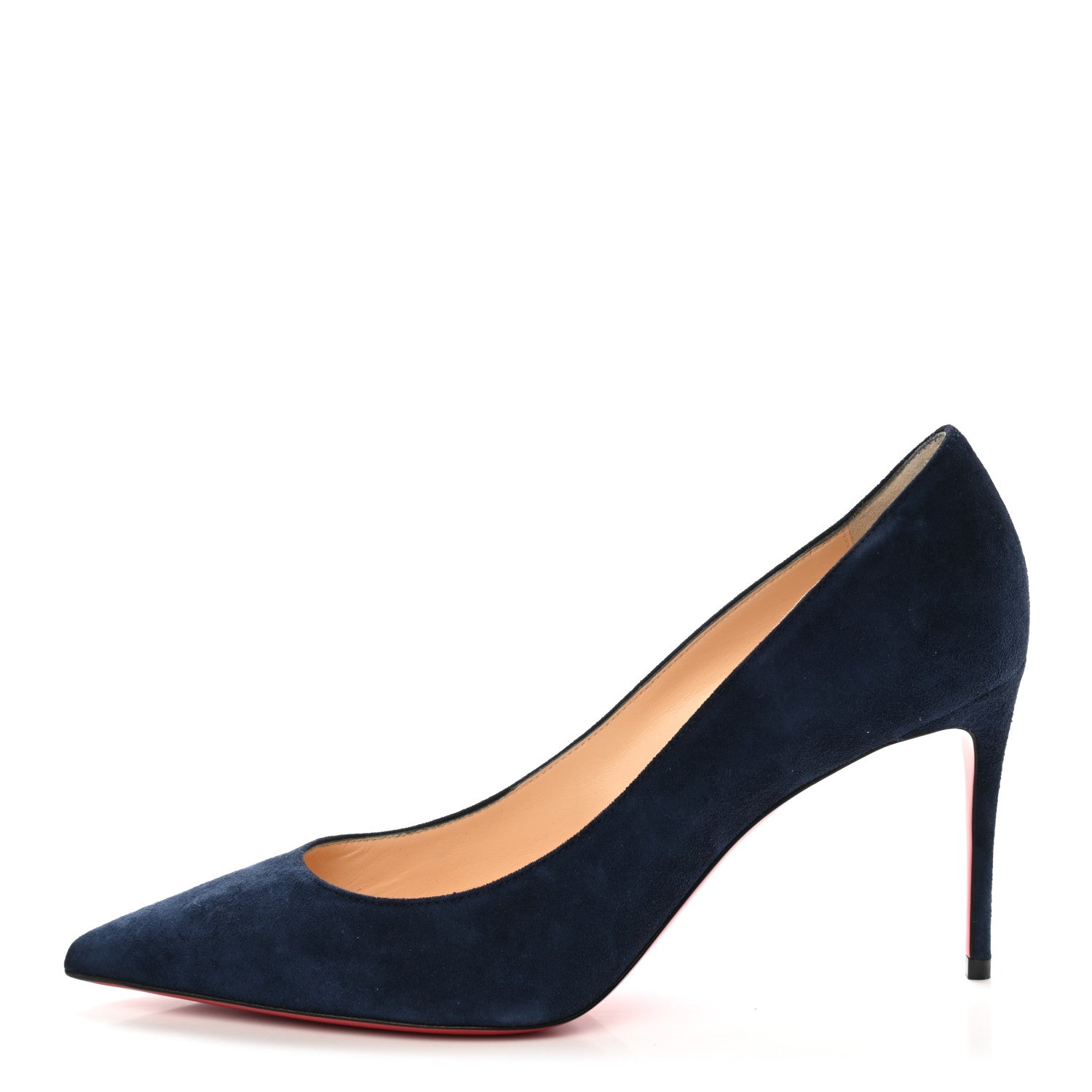 Christian Louboutin Veau Velours So Kate 85 Pumps 39 Navy 1 of 7