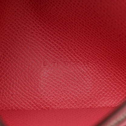 Hermes Epsom Bearn Gusset Wallet Rose Azalee 8 of 8