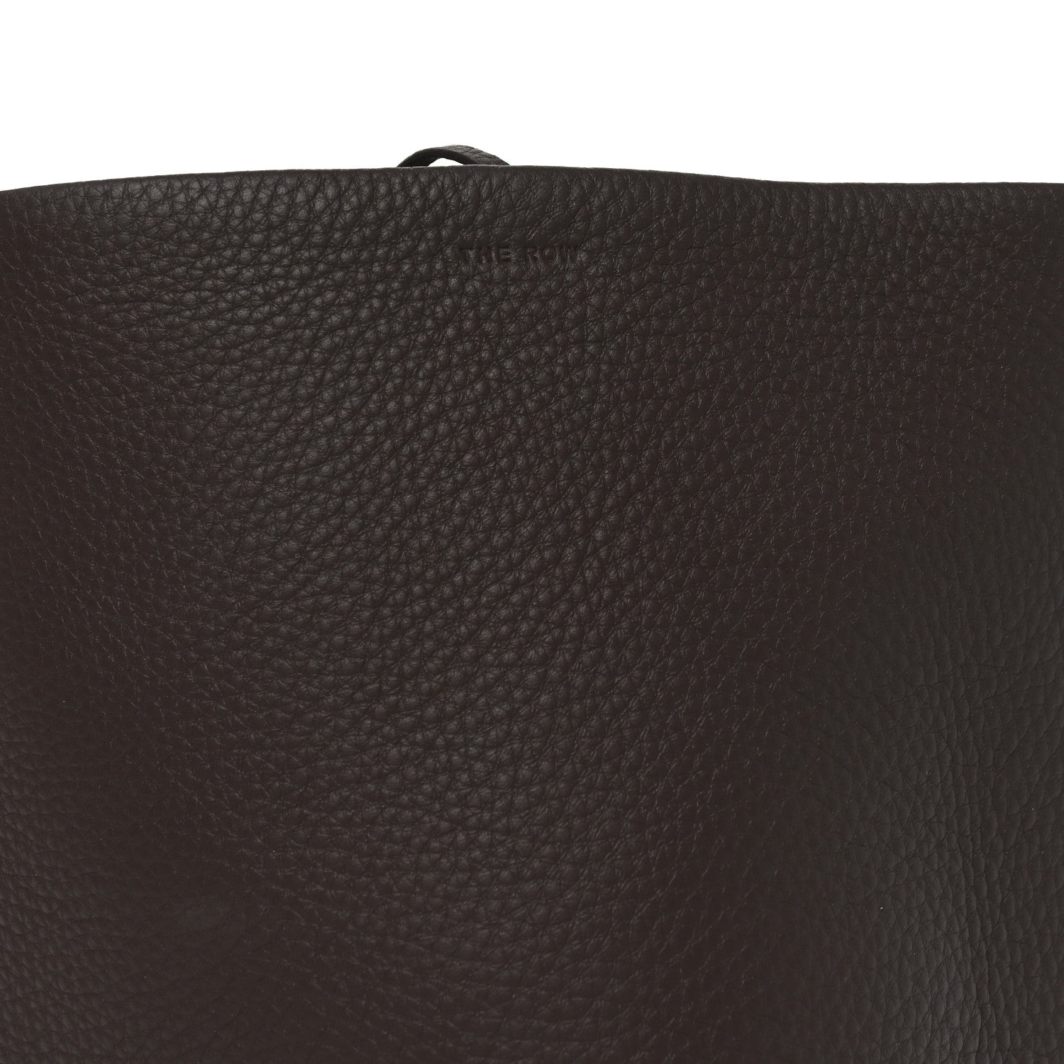 The Row Grained Calfskin Small N/S Park Tote Acajou 7 of 9