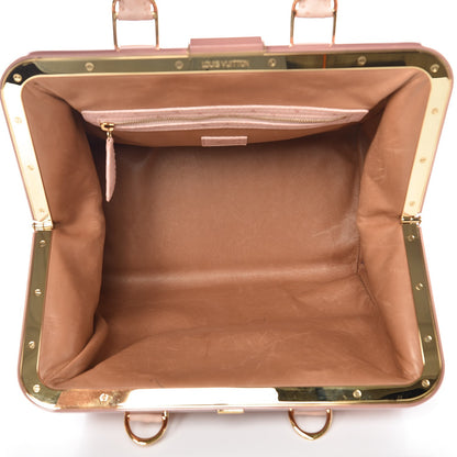 Louis Vuitton Ostrich Frame Speedy Pink 5 of 13