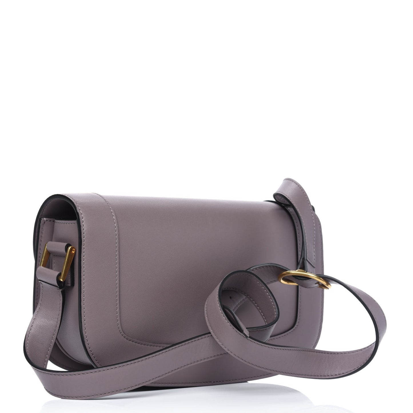 Calfskin Supervee Shoulder Bag Clay