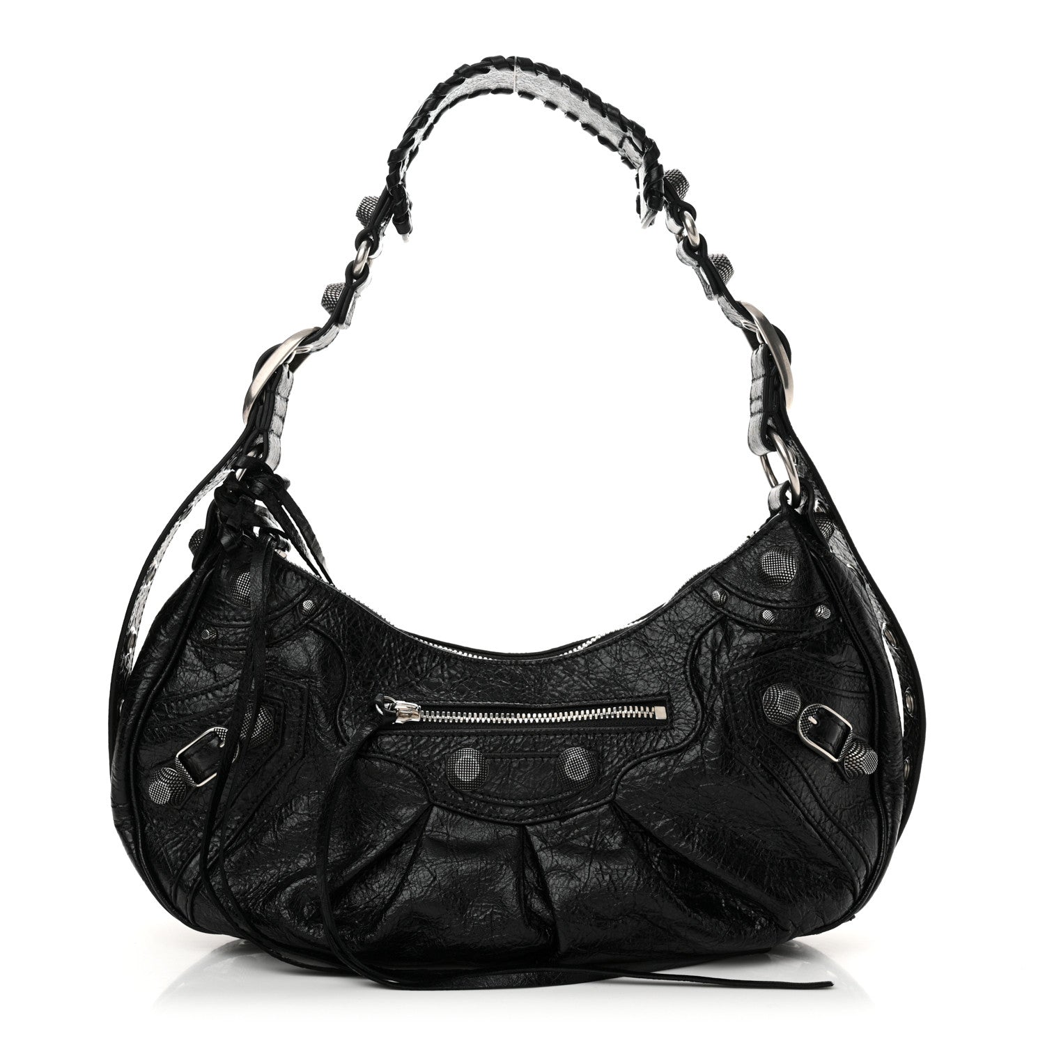Balenciaga Agneau Arena Small Le Cagole Shoulder Bag Black 1 of 11
