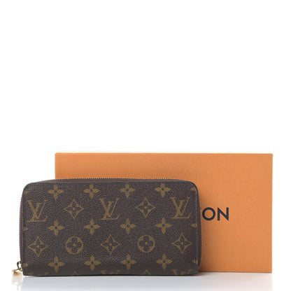 Louis Vuitton Monogram Zippy Wallet Coquelicot 9 of 9