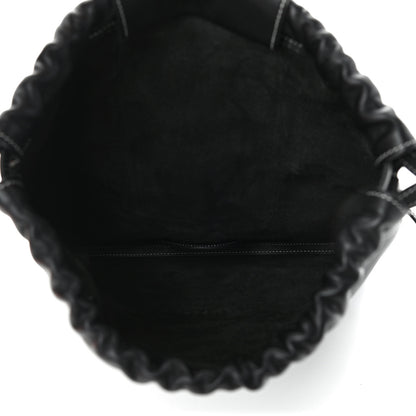 Hermes Cheri Calfskin Bridado Backpack Black 4 of 4