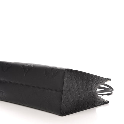 Louis Vuitton Empreinte Monogram Giant Onthego GM Black 10 of 11