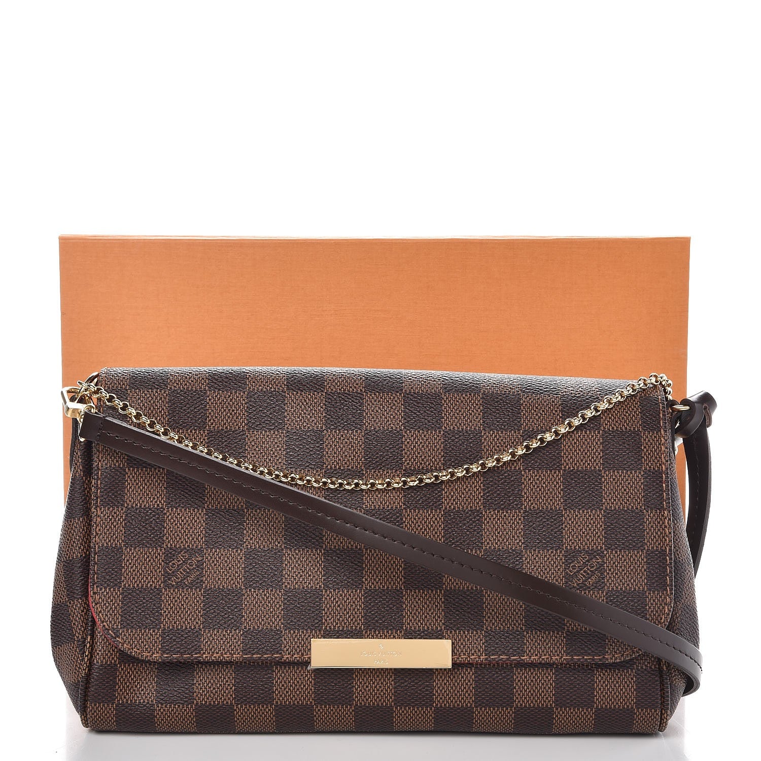 Louis Vuitton Damier Ebene Favorite MM 9 of 9