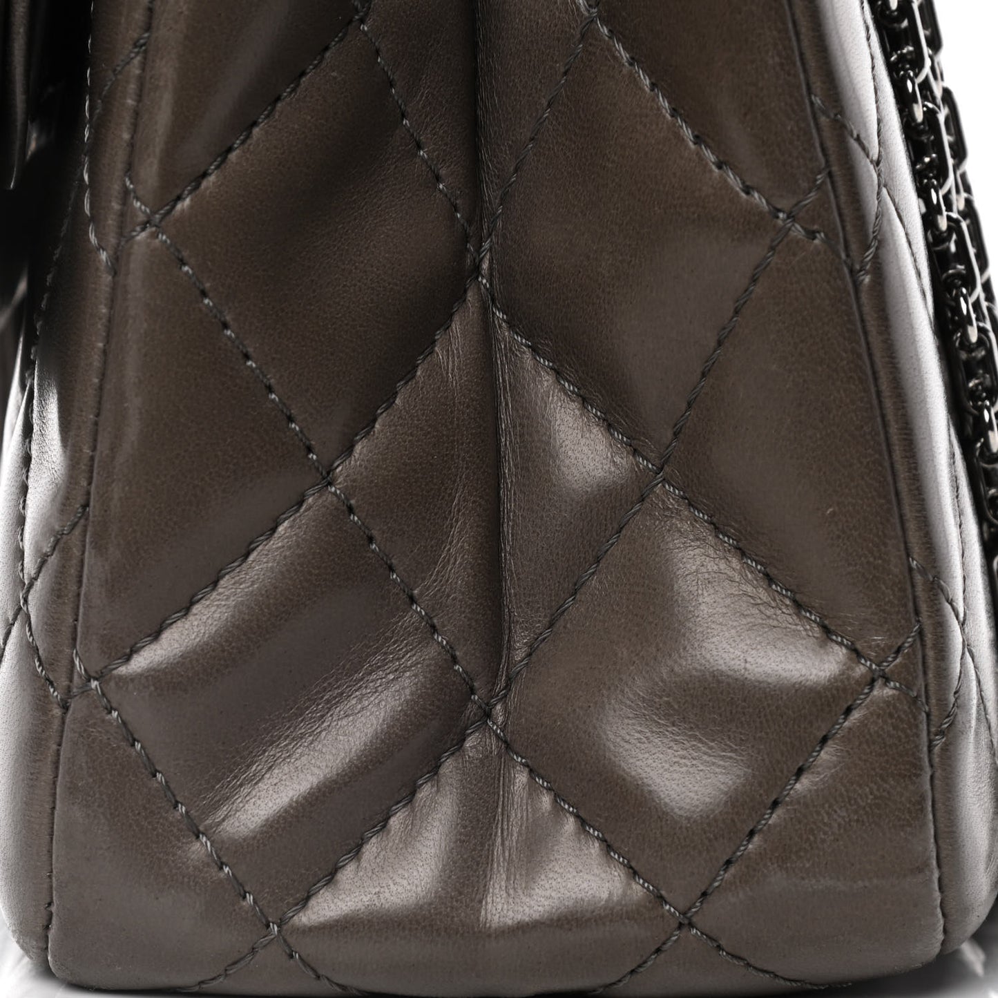 Lambskin Quilted 2.55 Reissue 227 Flap Brown