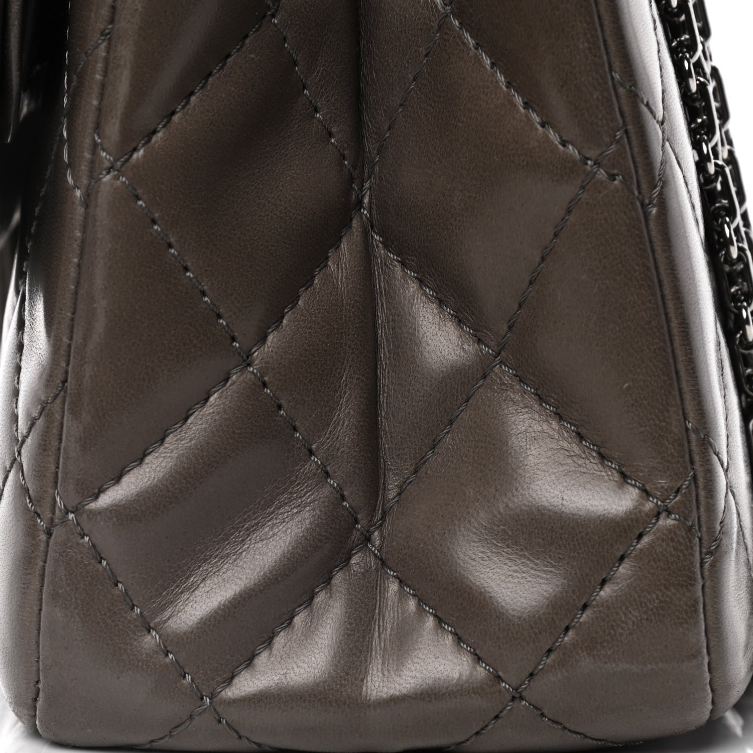 Chanel Lambskin Quilted 2.55 Reissue 227 Flap Brown 18 of 19