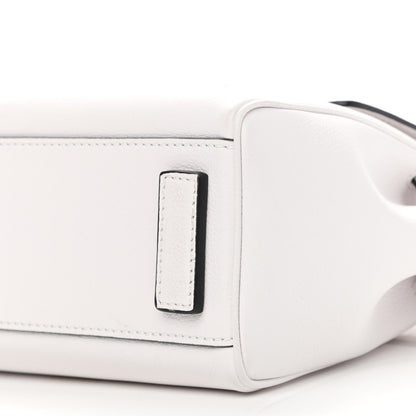Versace Grained Calfskin Small La Medusa Top Handle Bag White 9 of 12