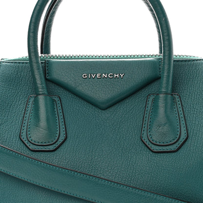 Givenchy Sugar Grained Goatskin Small Antigona Mineral Blue 7 of 15